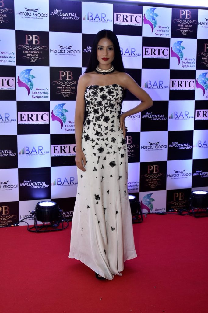 Amrita Rao Hot Look In White Gown