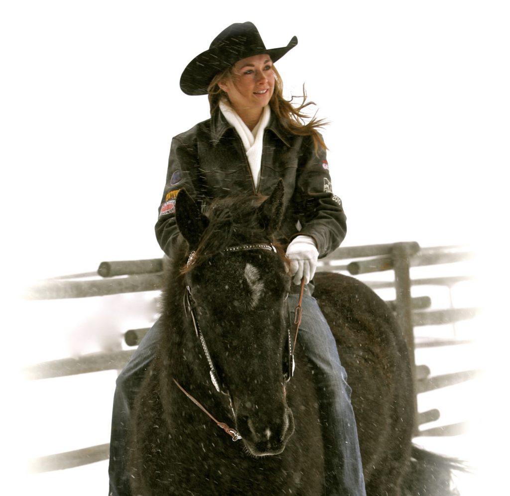 Amber Marshall Sizzling Images With Horse