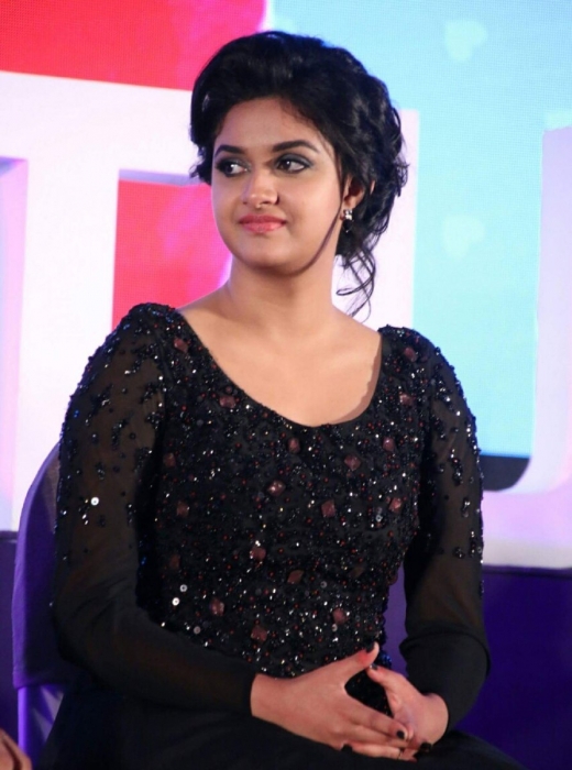 Keerthy Suresh Lovely Images At Award Show