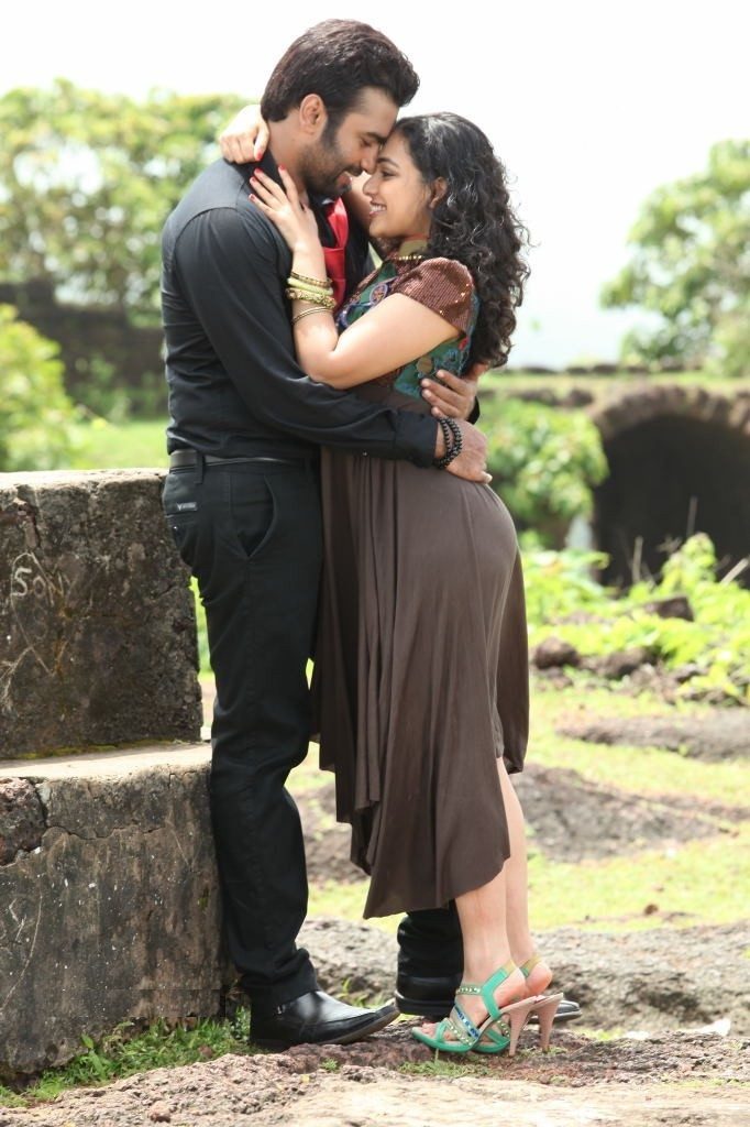 Nithya Menon Cute Images With His Boyfriend