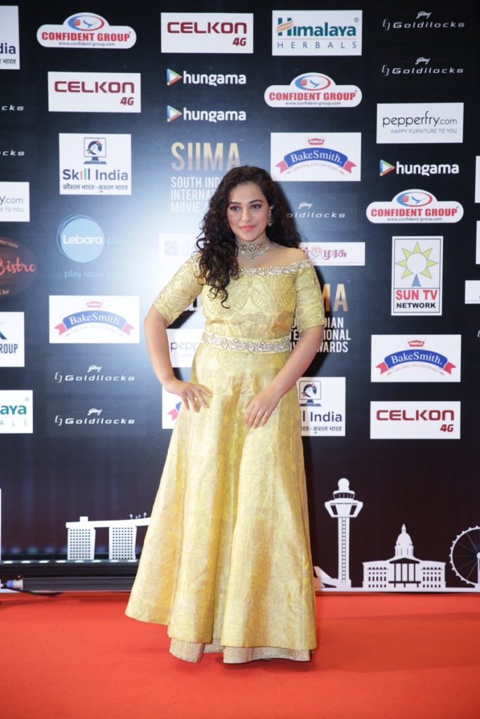 Nithya Menon Images In Gown