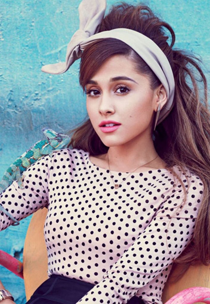 Ariana Grande New Hair Style Pictures