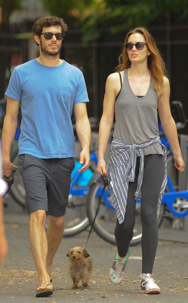 Leighton Meester Cute Pictures With His Boyfriend