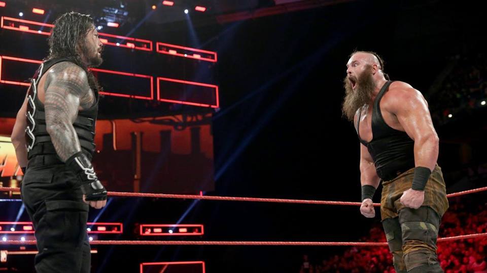 Braun Strowman Fight Pictures With Roman Reigns