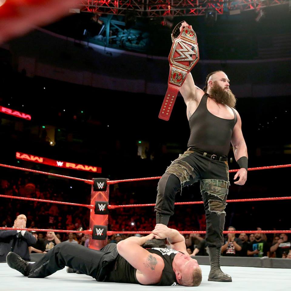 Braun Strowman WWE Belt Pictures