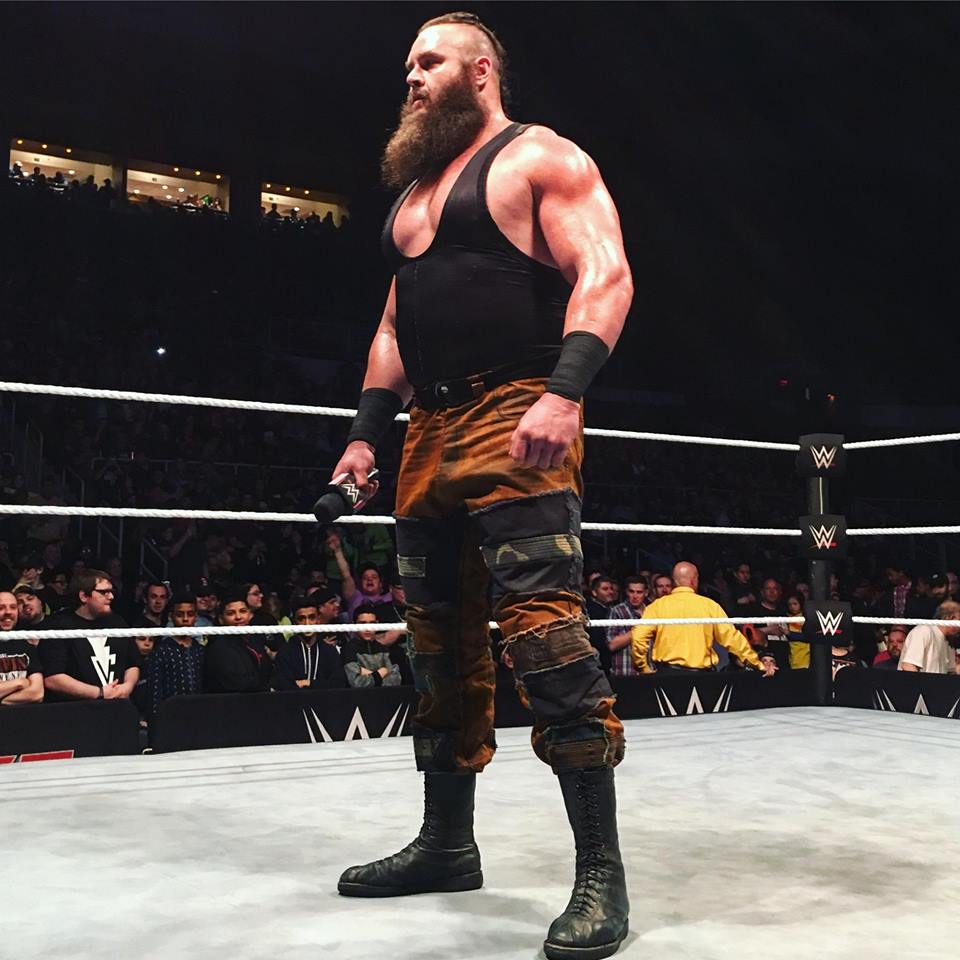Wrestler Braun Strowman Hot Images In Ring