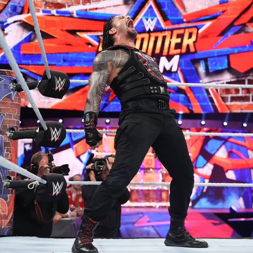 Wrestler Roman Reigns Angey Pics