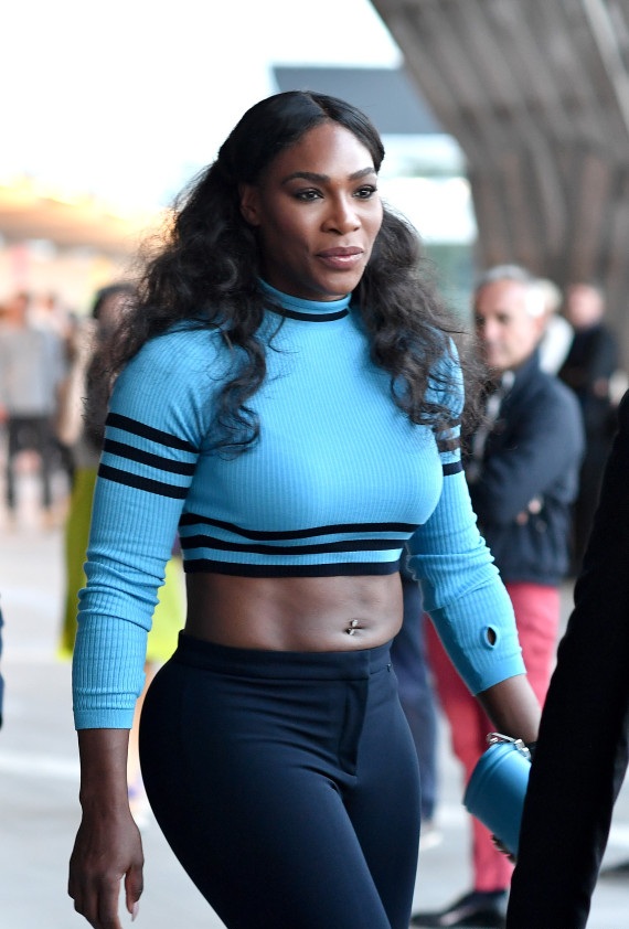 Serena Williams Sexy Spicy Navel Images
