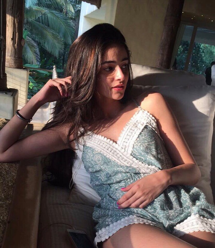 Ananya Pandey Hot Images In Short Clothes