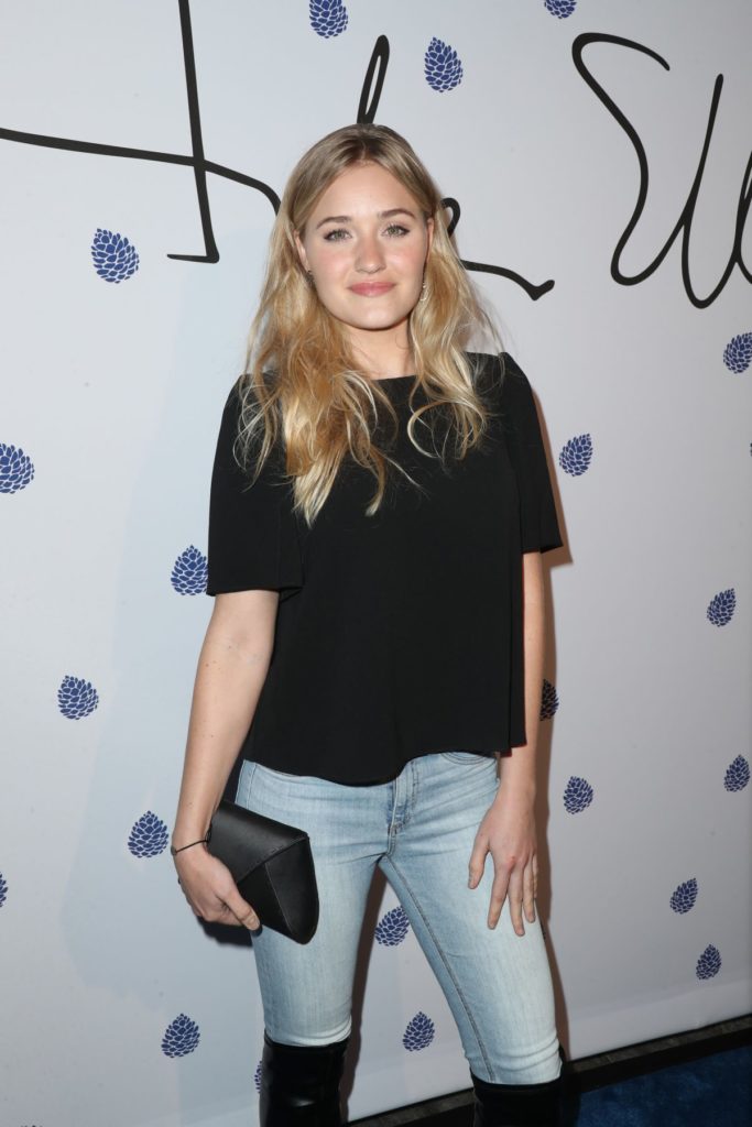 AJ Michalka Images In Jeans Top