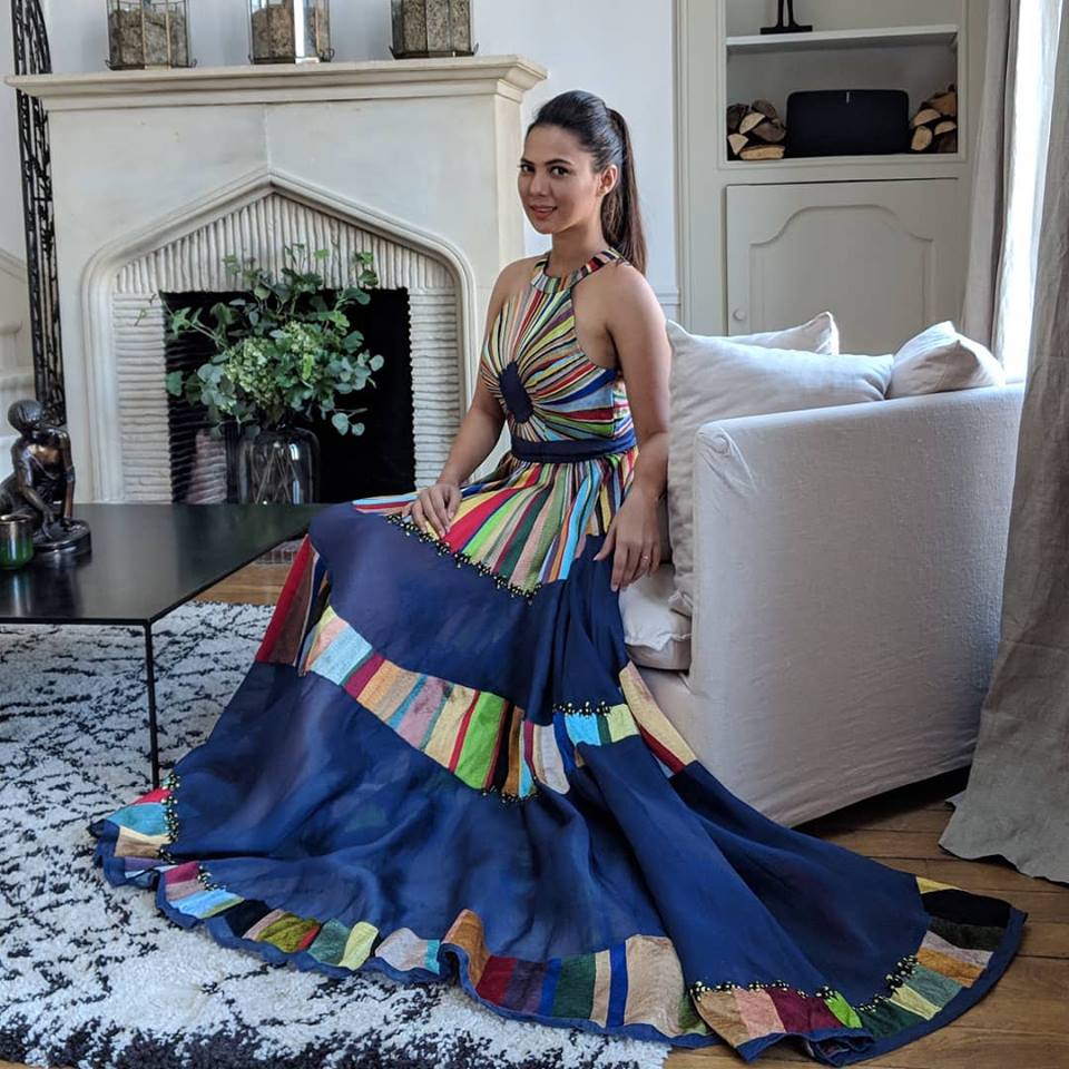 Rochelle Rao In Gown Photos