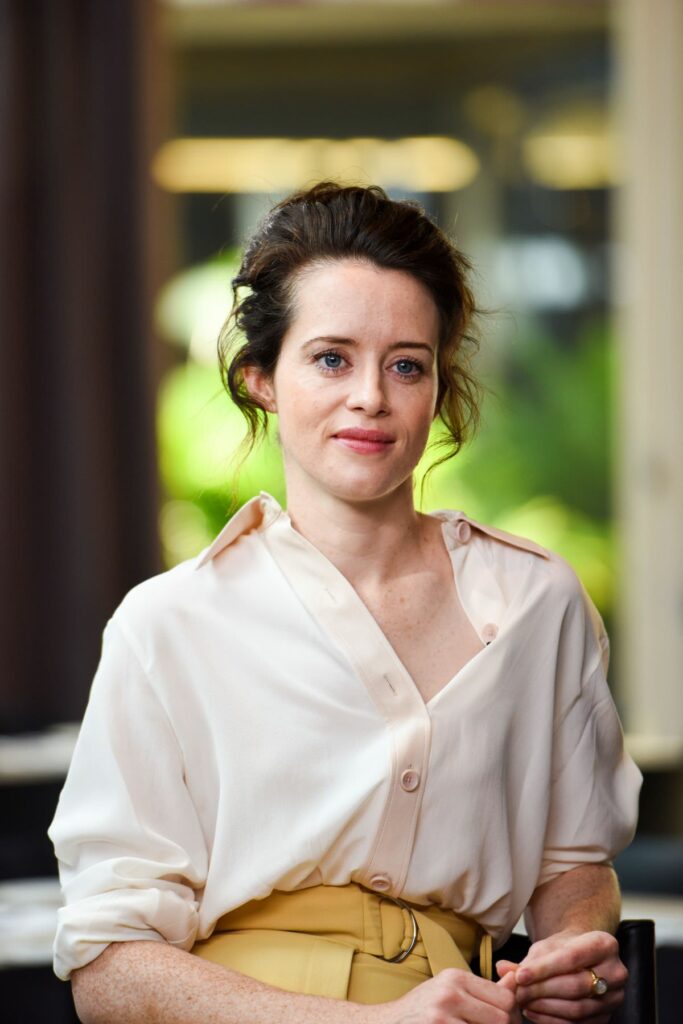Claire Foy Yoga Pants Pictures